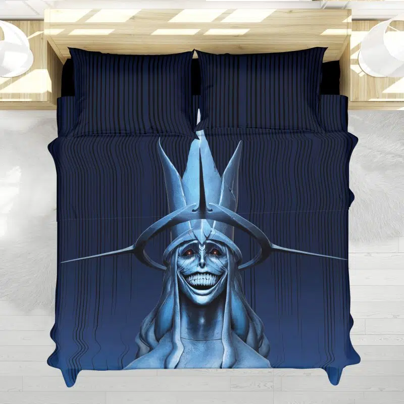 Statue of God Solo Leveling One Piece Bedding Set