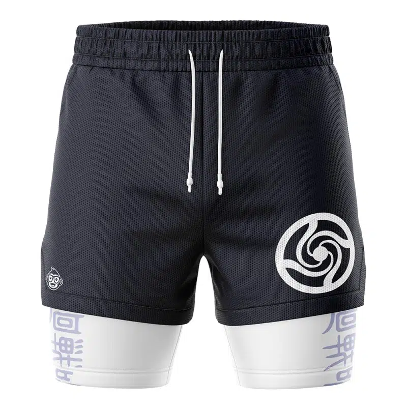 Gojo Satoru Jujutsu Kaisen 2-in-1 Performance Shorts