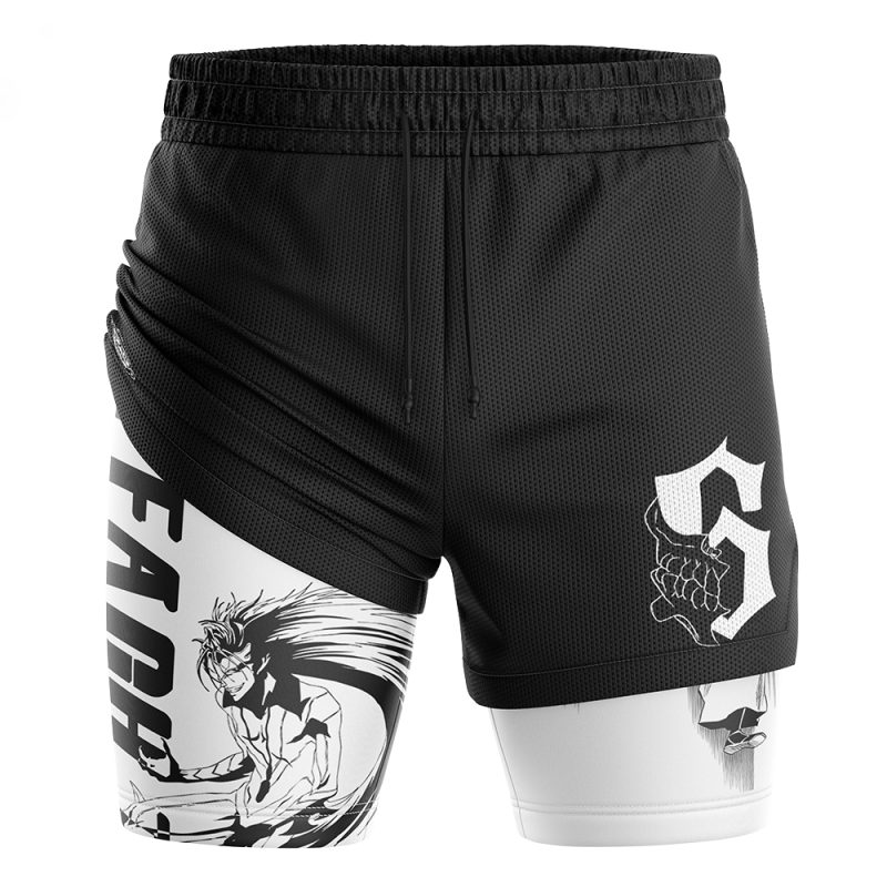 Grimmjow Sexta Arrancar Espada Bleach 2-in-1 Performance Shorts