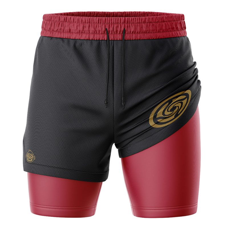 Itadori Yuji Jujutsu Kaisen 2-in-1 Performance Shorts - Image 2