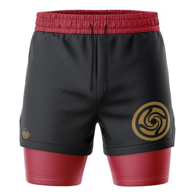 Itadori Yuji Jujutsu Kaisen 2-in-1 Performance Shorts