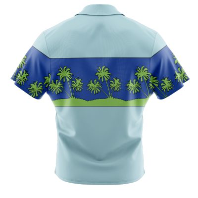 Joker The Killing Joke Animated DC Comics Button Up Hawaiian Shirt