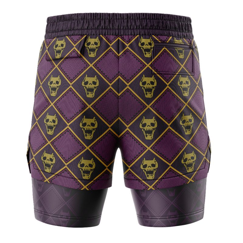 Killer Queen Jojo's Bizarre Adventure 2-in-1 Performance Shorts - Image 4
