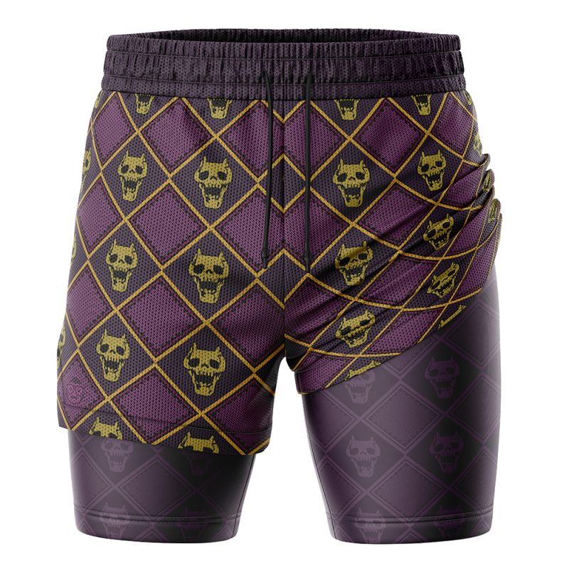 Killer Queen Jojo's Bizarre Adventure 2-in-1 Performance Shorts - Image 2