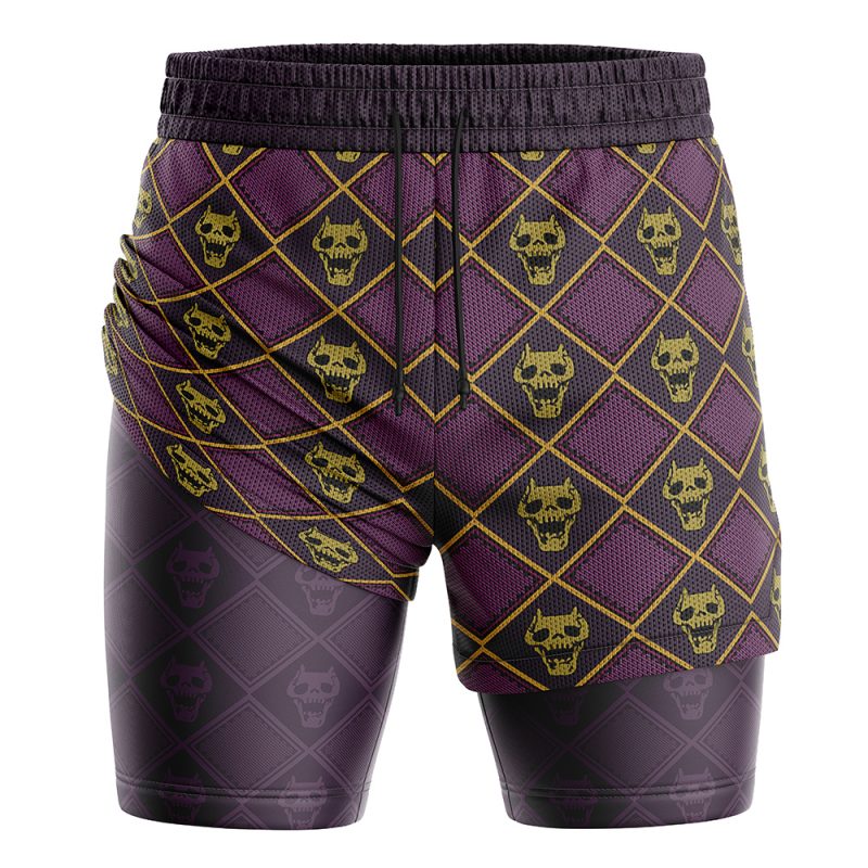 Killer Queen Jojo's Bizarre Adventure 2-in-1 Performance Shorts - Image 3