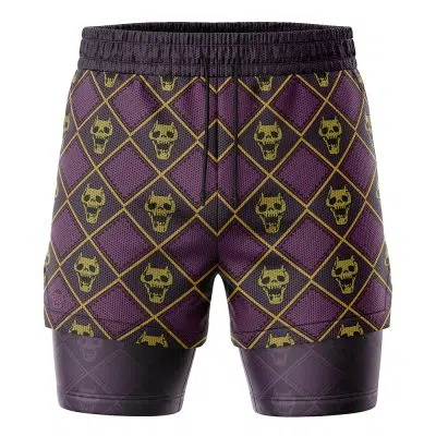 Killer Queen Jojo's Bizarre Adventure 2-in-1 Performance Shorts