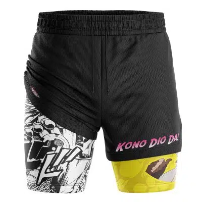 Kono Dio Da Jojo's Bizarre Adventure 2-in-1 Performance Shorts