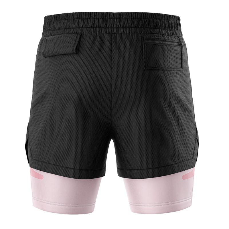 Kyoraku Shunsui Bleach 2-in-1 Performance Shorts - Image 4