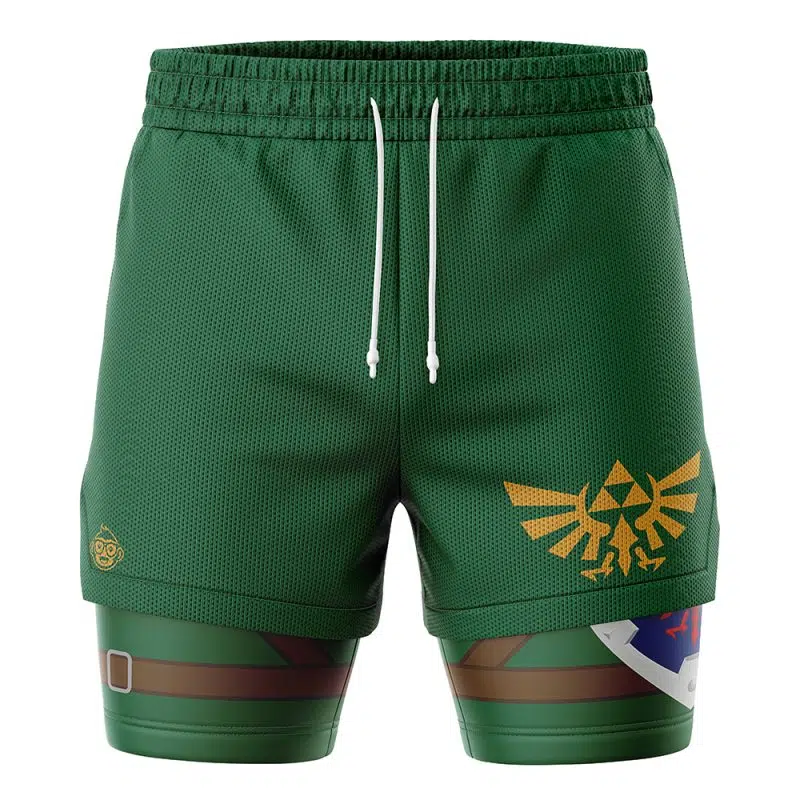 Link Legend of Zelda 2-in-1 Performance Shorts