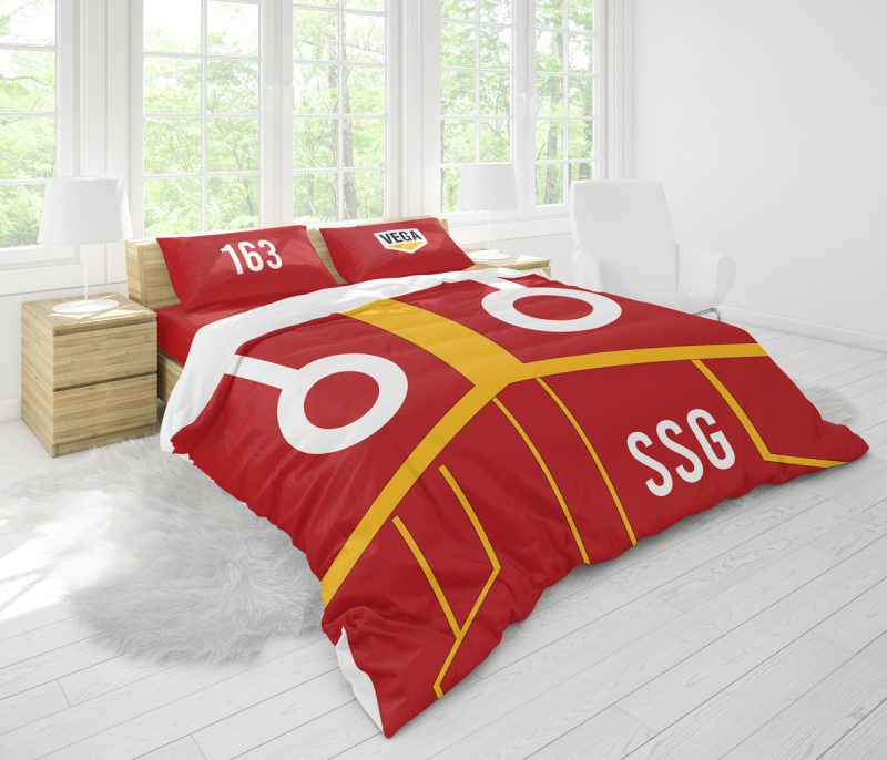Luffy Egghead Outfit Pattern One Piece Bedding Set - Image 3