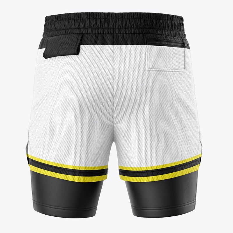 Majin Buu White DBZ 2-in-1 Performance Shorts - Image 4