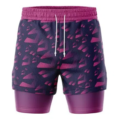 Menacing Aura Jojo's Bizarre Adventure 2-in-1 Performance Shorts