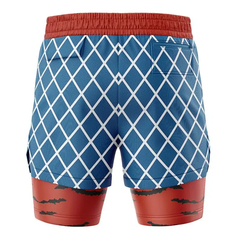 Mista Guido Jojo's Bizarre Adventure 2-in-1 Performance Shorts - Image 4