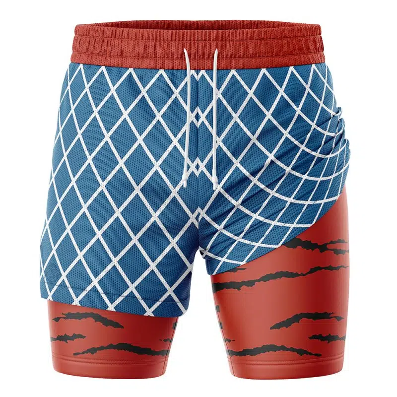 Mista Guido Jojo's Bizarre Adventure 2-in-1 Performance Shorts - Image 2