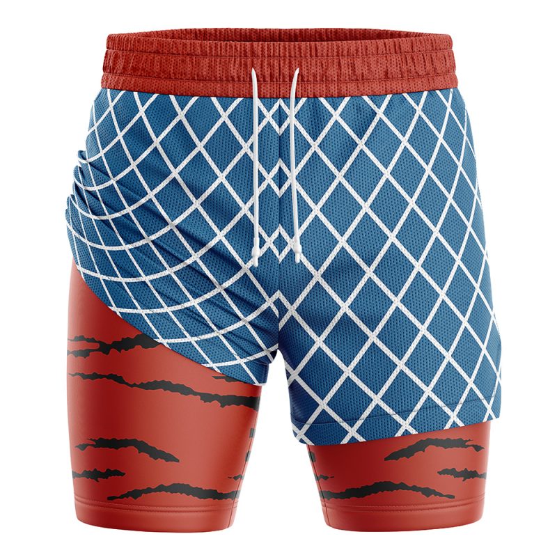 Mista Guido Jojo's Bizarre Adventure 2-in-1 Performance Shorts - Image 3