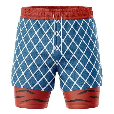 Mista Guido Jojo's Bizarre Adventure 2-in-1 Performance Shorts