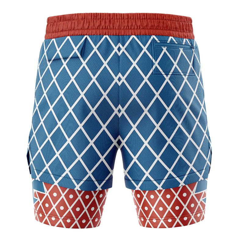Mista Guido V2 Jojo's Bizarre Adventure 2-in-1 Performance Shorts - Image 4