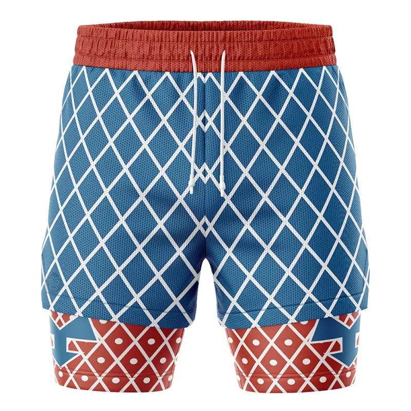 Mista Guido V2 Jojo's Bizarre Adventure 2-in-1 Performance Shorts
