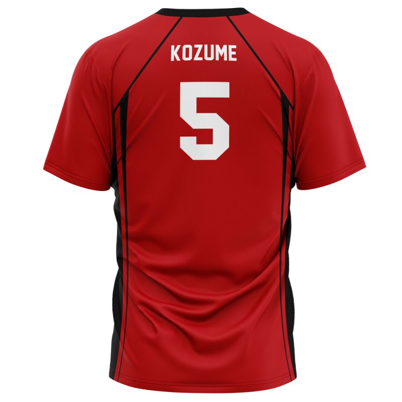 Nekoma High Kozume #5 Haikyuu T-Shirt - Image 2
