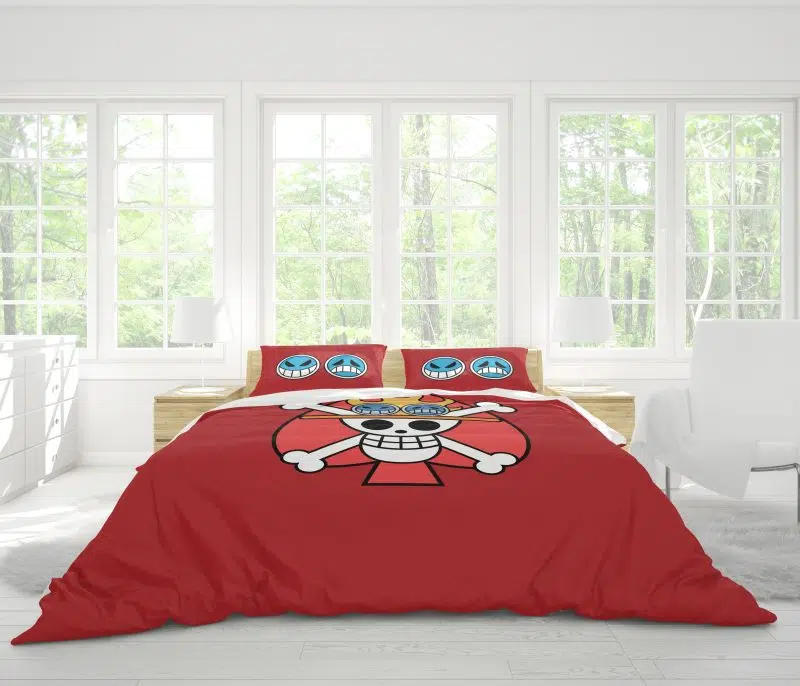 Portgas D. Ace One Piece Bedding Set - Image 4