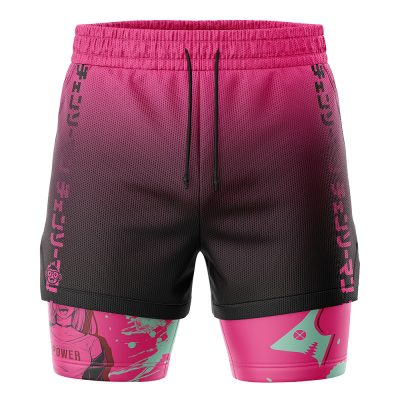 Power Chainsaw Man 2-in-1 Performance Shorts