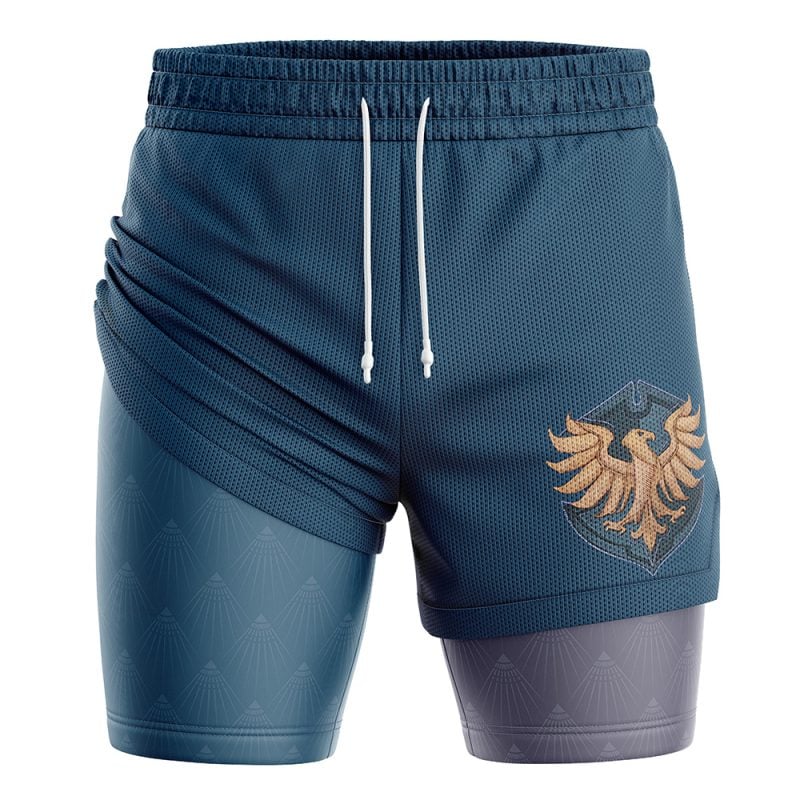 Ravenclaw Hogwarts Legacy Harry Potter 2-in-1 Performance Shorts - Image 3