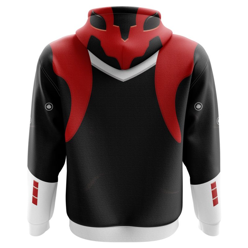 Red Psycho Rangers Hoodie - Image 2