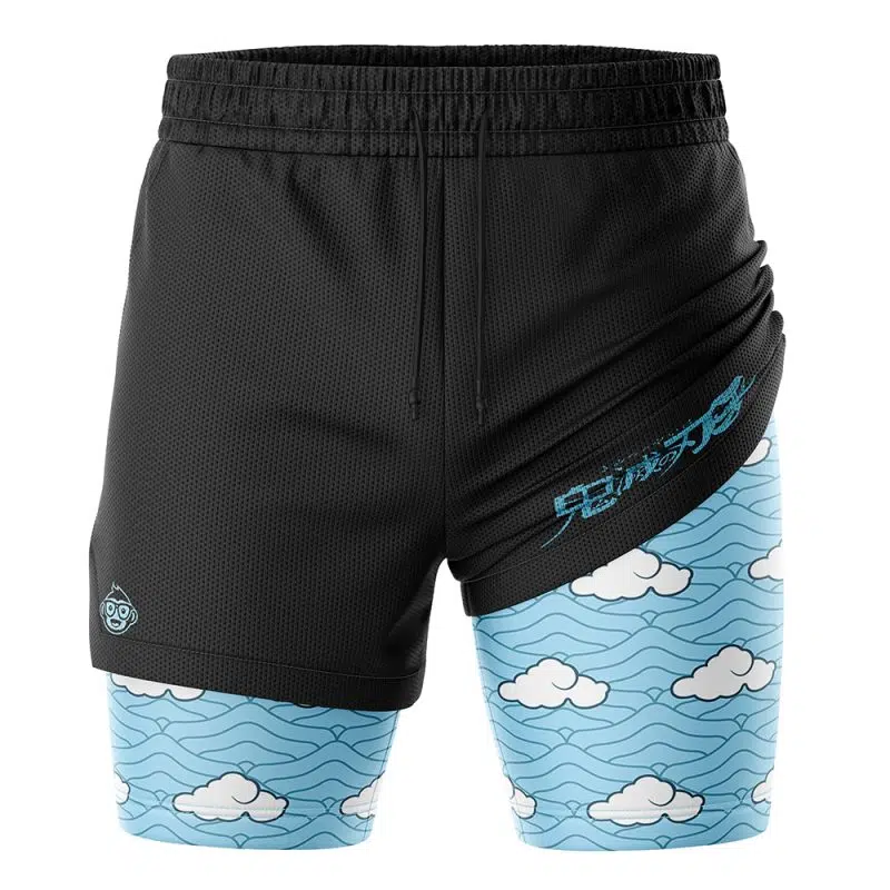 Sakonji Urokadoki Demon Slayer Performance Shorts - Image 3