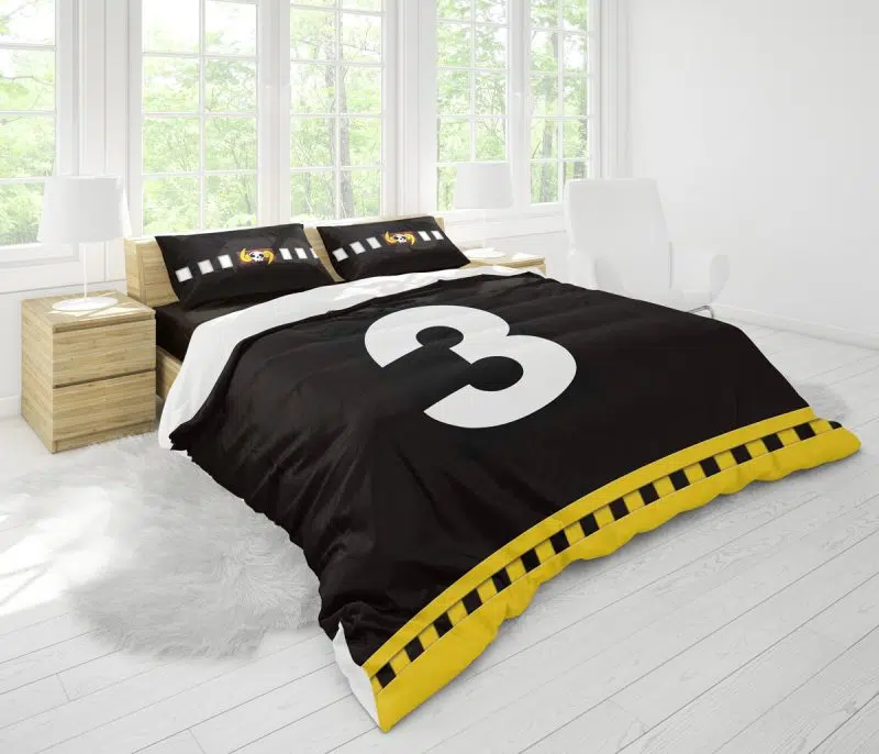 Sanji Germa Stealth Black One Piece Bedding Set - Image 3