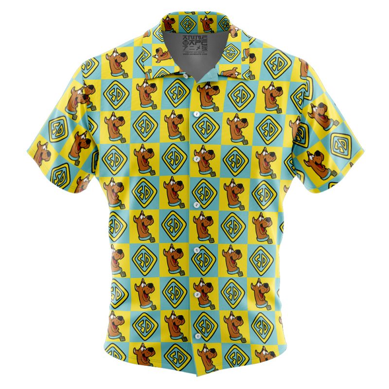 Scooby Doo Necklace Scooby Doo Button Up Hawaiian Shirt