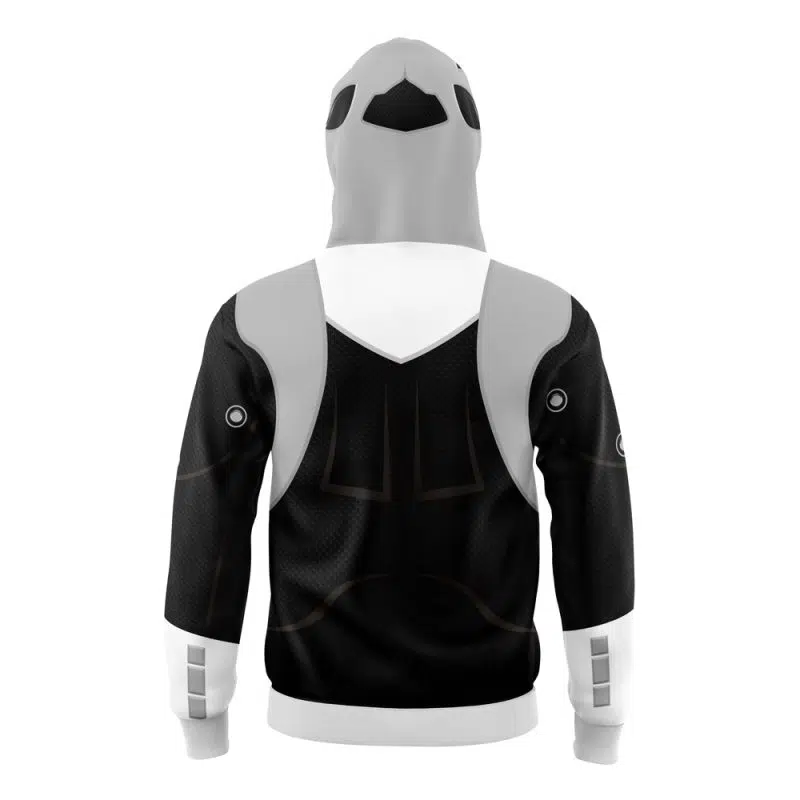 Silver Psycho Rangers Masked Hoodie - Image 2