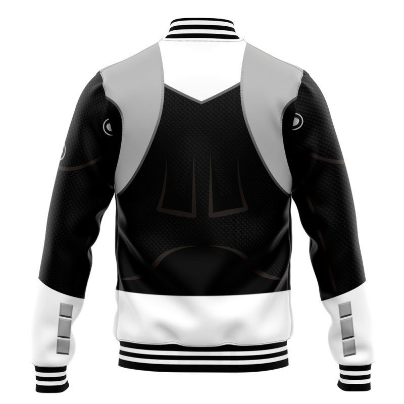 Silver Psycho Rangers Varsity Jacket - Image 4