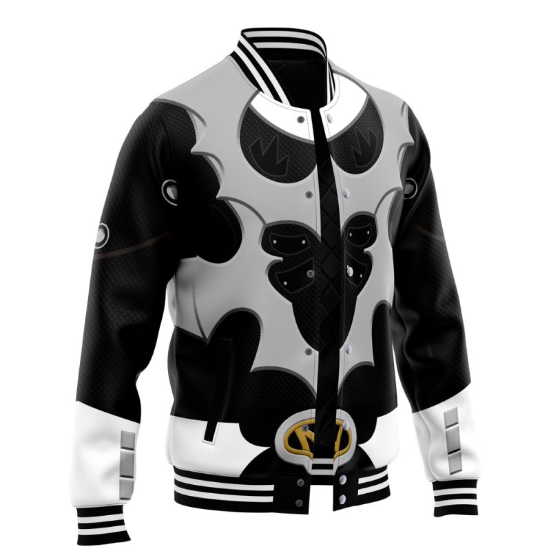 Silver Psycho Rangers Varsity Jacket - Image 2