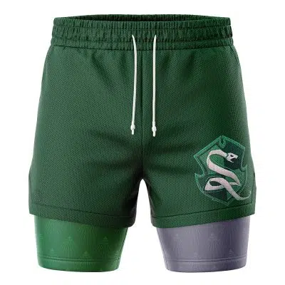 Slytherin Hogwarts Legacy 2-in-1 Performance Shorts