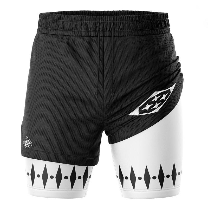 Squad Zero Bleach 2-in-1 Performance Shorts - Image 3