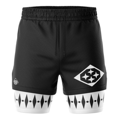 Squad Zero Bleach 2-in-1 Performance Shorts