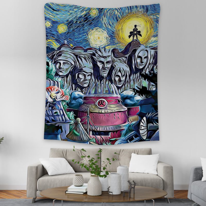 Shippuden Starry Night Konoha Tapestry - Image 2