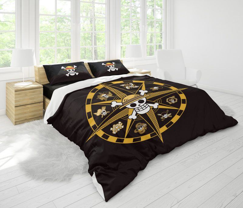 Straw Hat Grand Fleet One Piece Bedding Set - Image 3