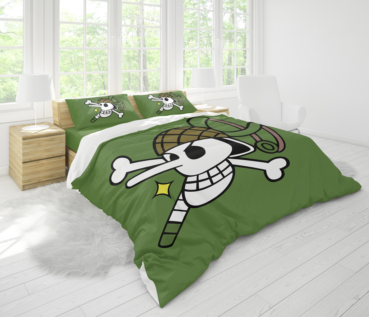 Usopp One Piece Bedding Set - Image 3