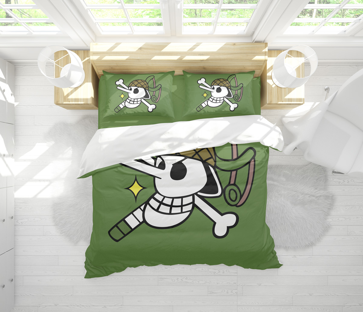 Usopp One Piece Bedding Set - Image 2