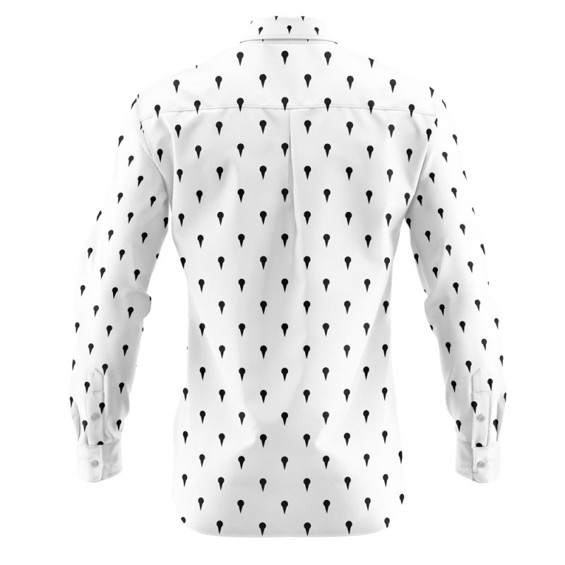 Bruno Bucciarati JoJo’s Bizarre Adventure Long Sleeve Button Up Shirt - Image 2