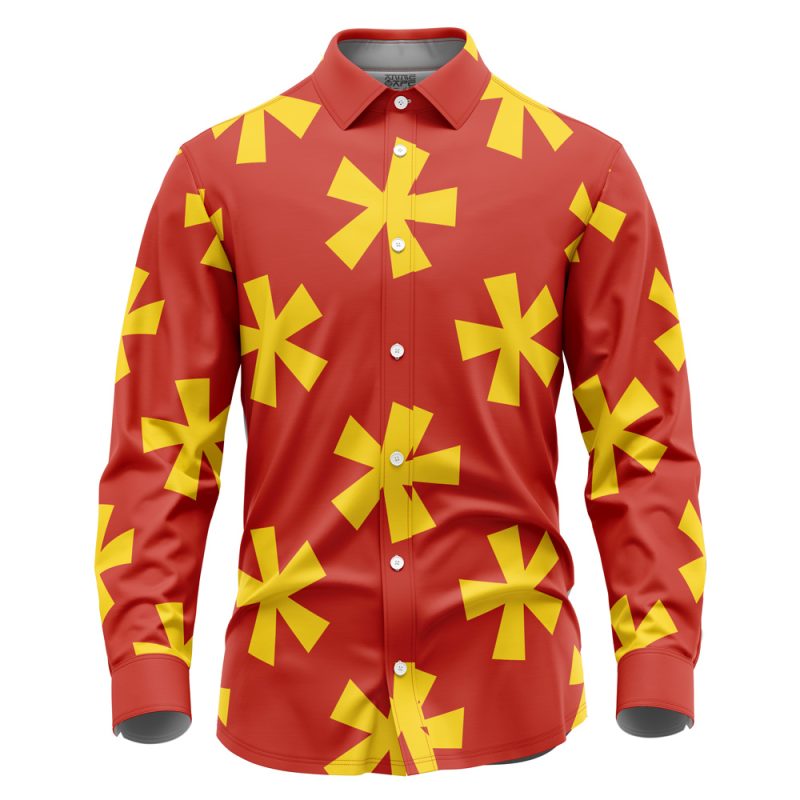 Chip n Dale Long Sleeve Button Up Shirt
