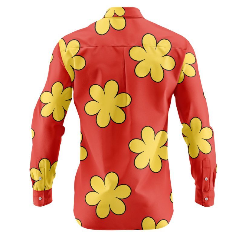 Glenn Quagmire Family Guy Long Sleeve Button Up Shirt - Image 2
