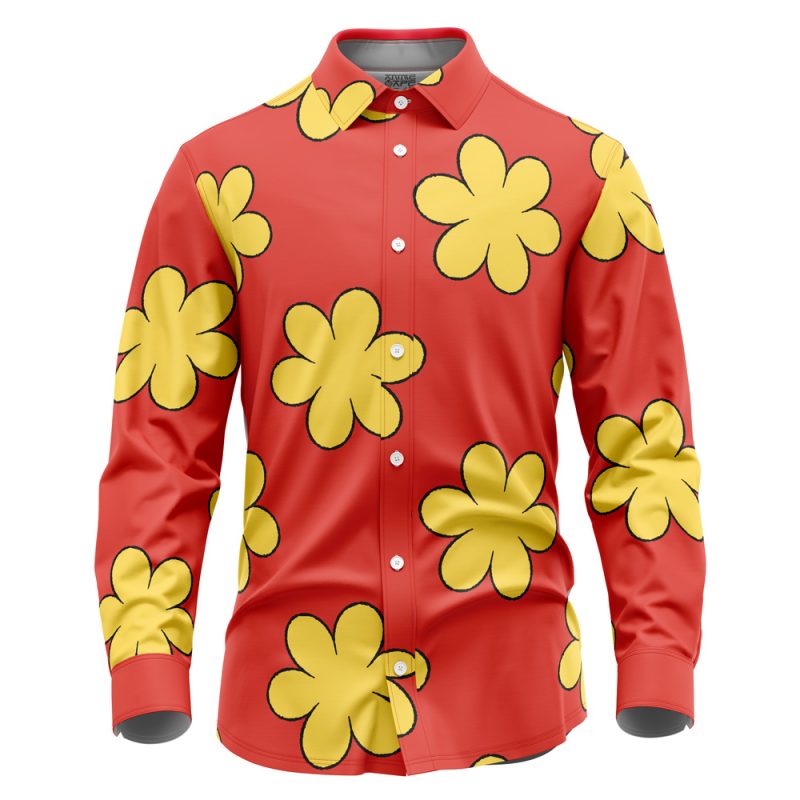 Glenn Quagmire Family Guy Long Sleeve Button Up Shirt