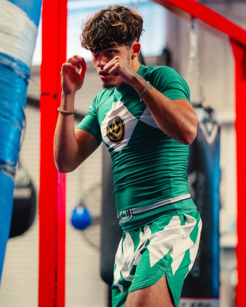 Green Ranger Power Rangers BJJ MMA Fight Shorts