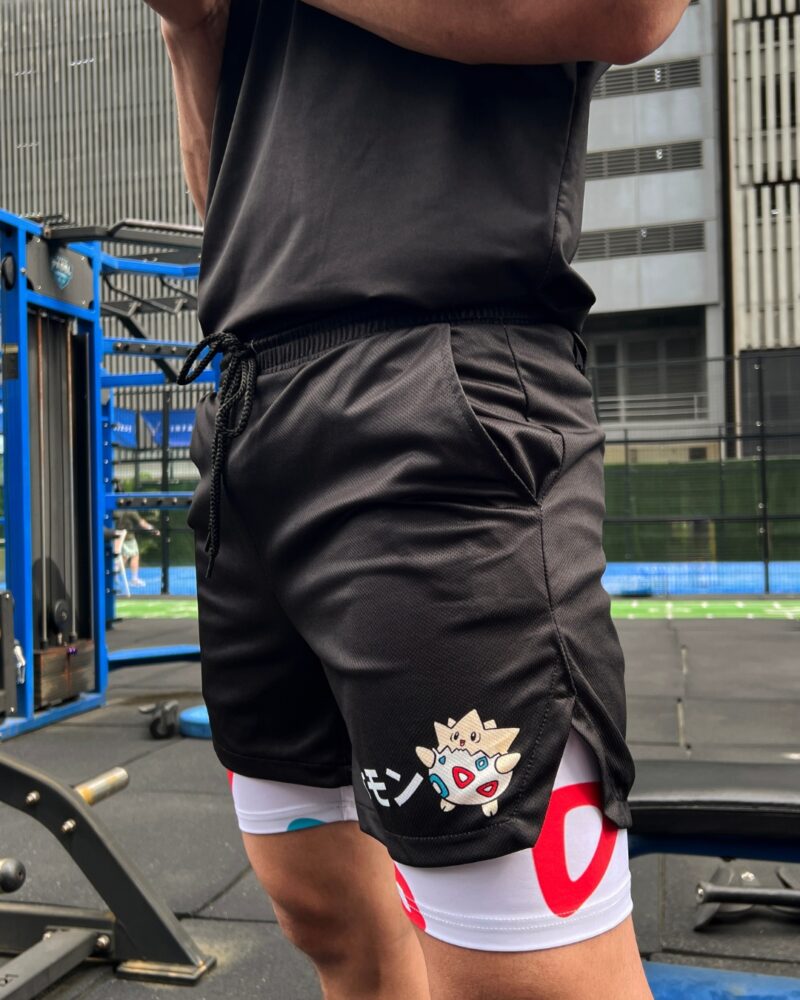Togepi Pokemon 2-in-1 Performance Shorts