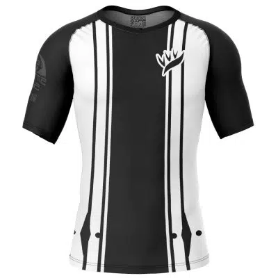 8th Division Captain Kyoraku Shunsui Bleach Short Sleeve Rash Guard Compression Shirt