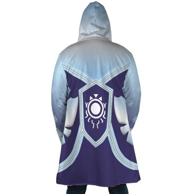 Squad Zero Bleach AOP Hooded Cloak Coat