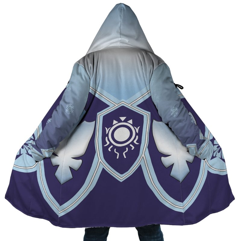 Squad Zero Bleach AOP Hooded Cloak Coat
