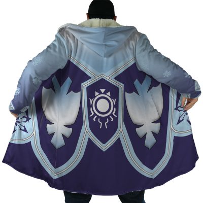 Squad Zero Bleach AOP Hooded Cloak Coat